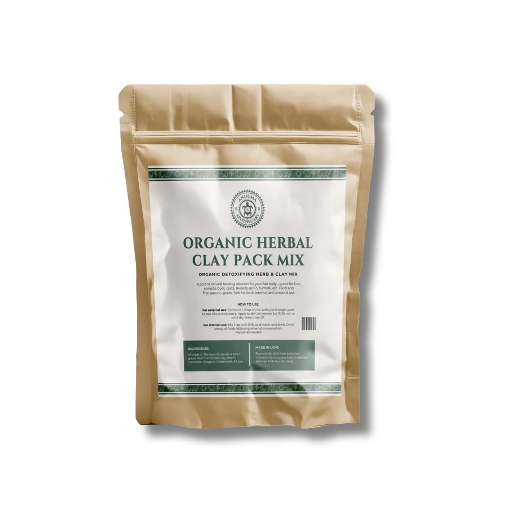 Organic Herbal Clay Pack Mix