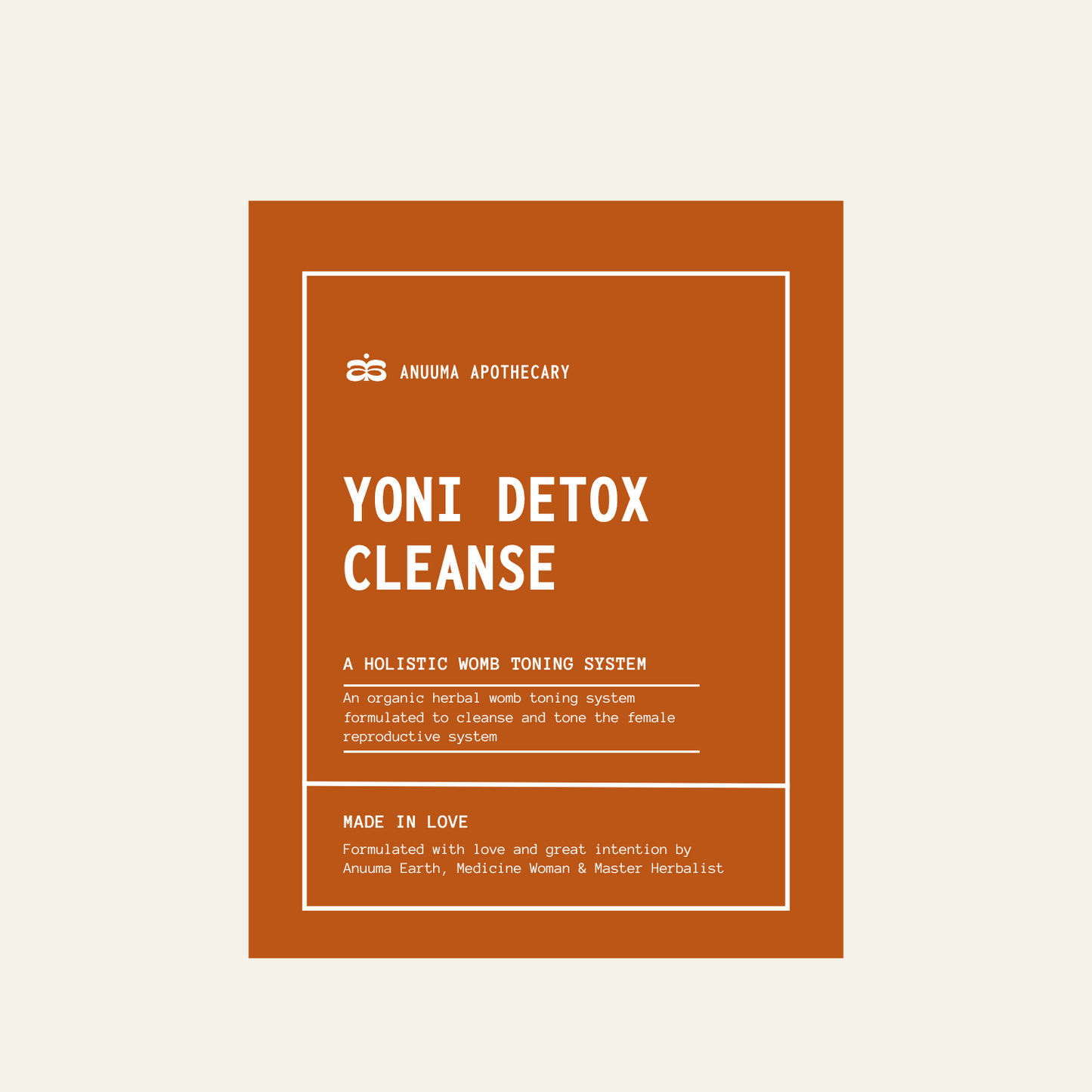 YONI DETOX | Organic Herbal Womb Toning & Bacterial Fighting System