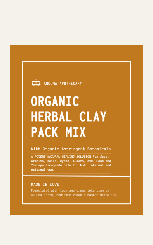 Organic Herbal Clay Pack Mix