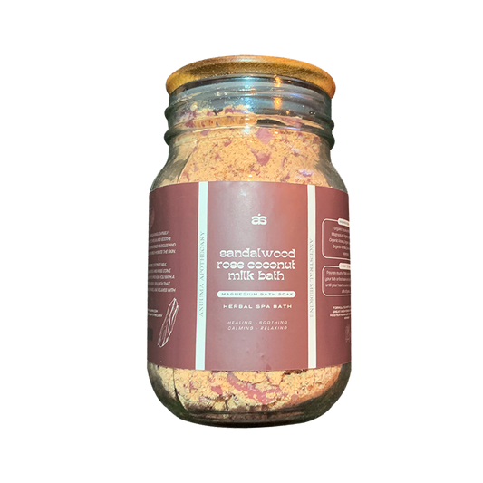 Sandalwood Rose Coconut Magnesium Milk Bath