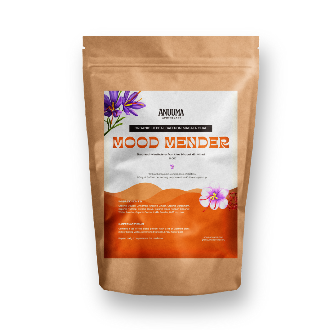 NEW | Mood Mender - Organic Saffron Sacred Sip (Natural SSRI Alternative)